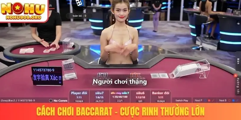 Cách chơi baccarat