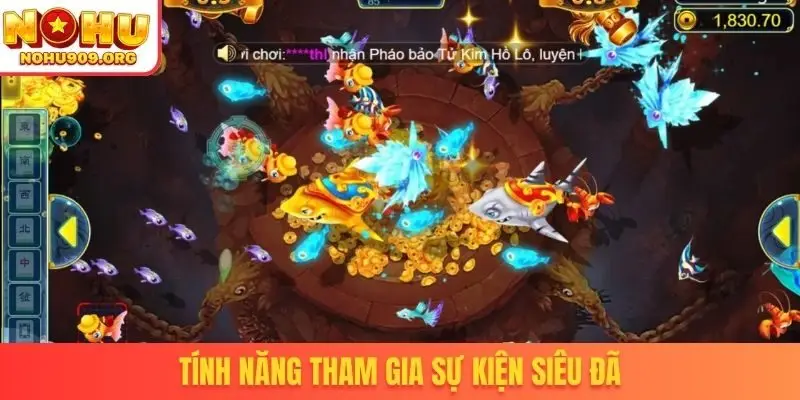 Tính năng tham gia sự kiện siêu đã